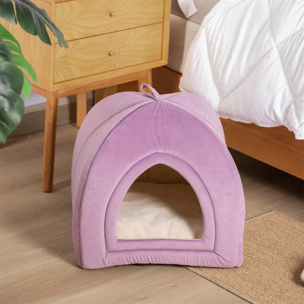 New - Original Packaging - Medium Size Cat Tent Cat Bed with Removable Cushion